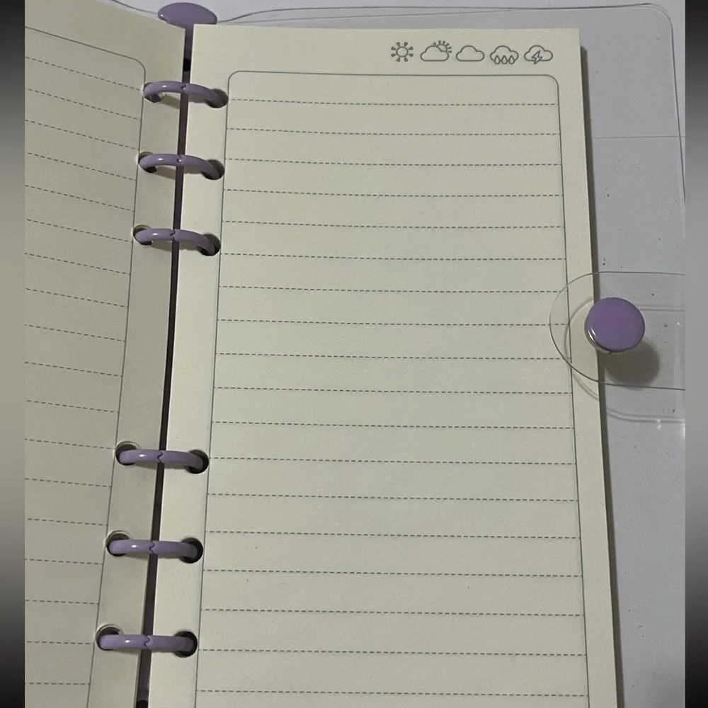Kuromi Binder Style Notebook